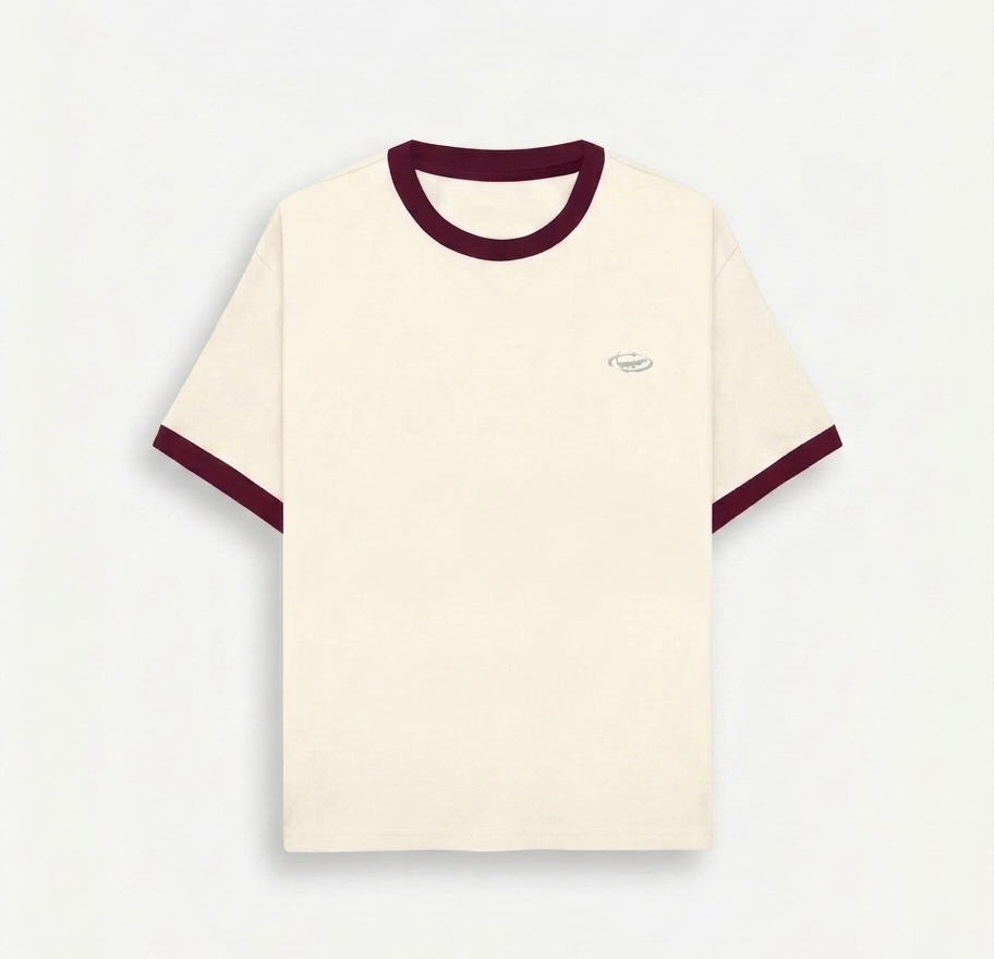 Unisex Ringer T-Shirt (offwhite)